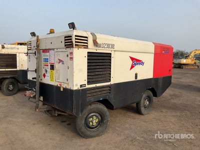 2012 Doosan 2/235 825/170 Mobile Air Compressor