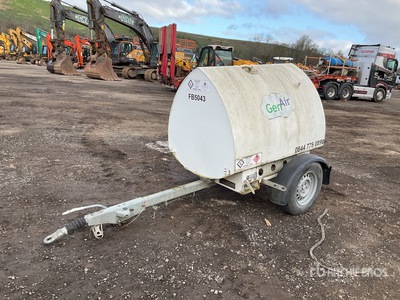 2013 Western C210ABBI 950 L Trailer Mounted Aluminum Diesel Fuel Tank