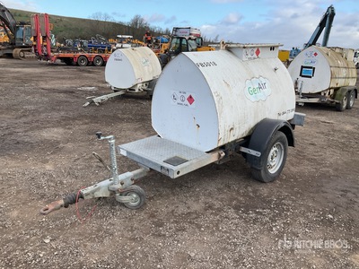 2006 Western Abbi 950 L Trailer Mounted Aluminum Diesel 950L Fuel Tank