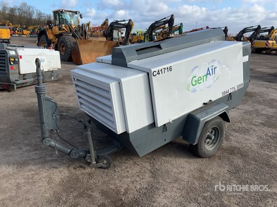 2013 Atlas Copco XAHS186DD Mobile 400cfm Luchtcompressor