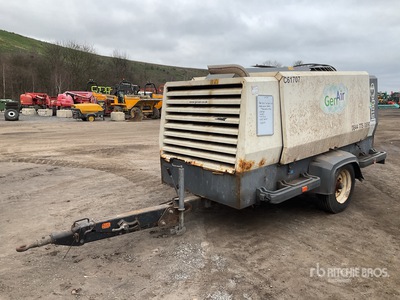 2015 Atlas Copco XAHS237 Mobile Air Compressor