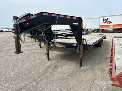 2021 Carry-On 25 ft T/A Gooseneck Equipment Trailer