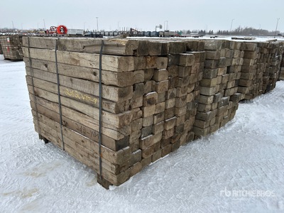 Quantity of Pipeline Skid Wood Dunnage