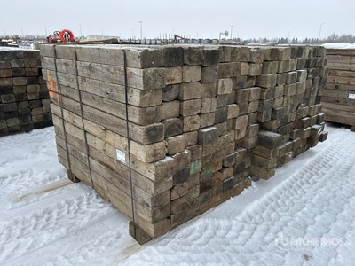 Quantity of Pipeline Skid Wood Dunnage