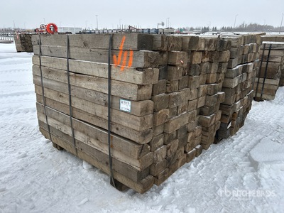 Quantity of Pipeline Skid Wood Dunnage