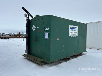 2008 Stamford UC I224F1L 64D 60 kW Enclosed 発電機セット (250-749 kw/310-950 kva)