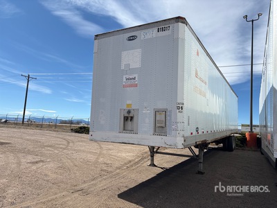 1988 Strick 48 ft x 102 in T/A Remolque de furgoneta