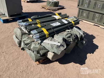 (16) Bundles of Tent Poles