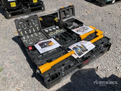 2025 Herramientas para Reparacion de Excavadoras y Medidores de Presion (Sin Usar) / Excavator Repair Tools & Pressure Gauge (Unused)