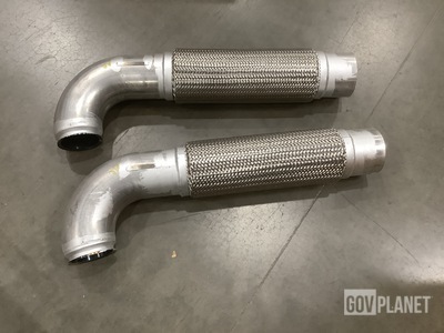 (2) General Dynamics LS1104170 Exhaust Pipes