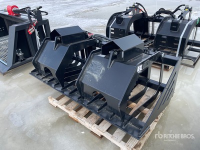 2025 GIYI GY-HWG72C 72 in Skid Steer Grapple (Unused)