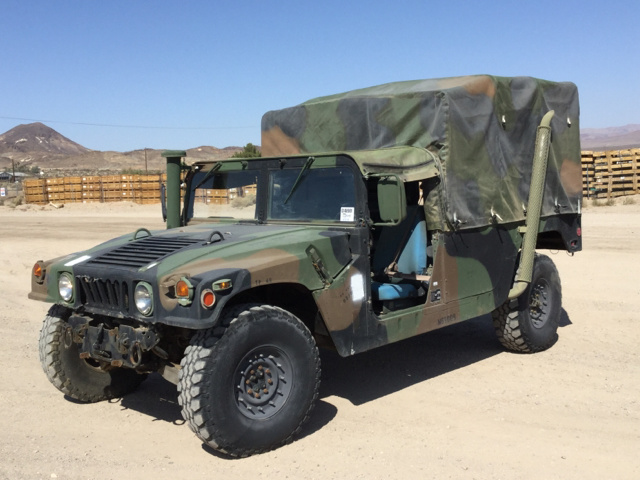 2002 AM General M1123 HMMWV 2 Door Soft Top w/Truck Body
