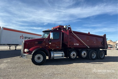 2016 Peterbilt 567 10x4 Quad/A Dump Truck