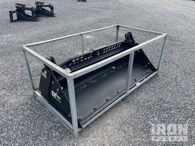2026 Suihe SSB-4 1828 mm Multi-Purpose Skid Steer Bucket (Unused)