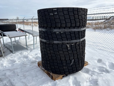 Quantity of (4) Beaver 17.5R25 Tires