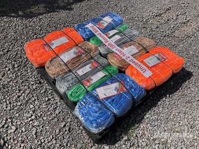 2025 Mackman 2- 10 Ton Lote de Eslingas (Sin Usar) / Round Lifting Sling (Unused)