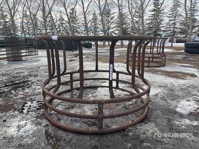 Custom Built Bale Livestock Feeder (Unused)