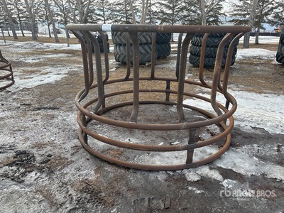Custom Built Bale Livestock Feeder (Unused)