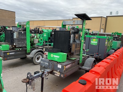 2018 Atlas Copco PAS100HF Trailer-Mounted Water Pump