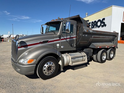 2012 Peterbilt 386 6x4 T/A Dump Truck