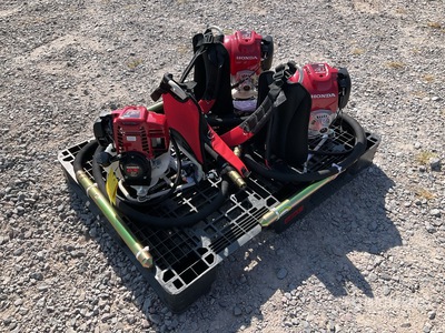 Quantity of (3) 2025 Honda GX35 Lote de Vibradores de Concreto (Sin Usar) / Concrete Vibrator (Unused)