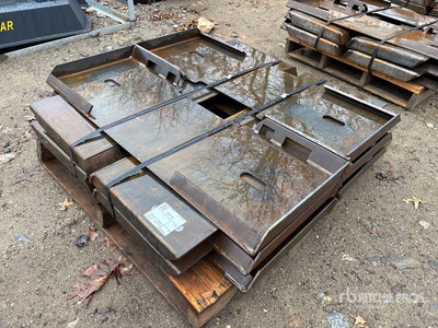 Quantity of (10) 2025 Kit Containers QT-F-BLANK Montageplaat voor schrankladerbevestiging (Unused)