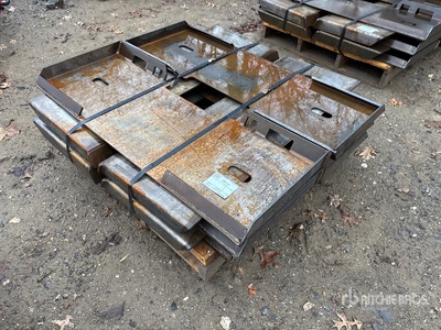 Quantity of (10) 2025 Kit Containers QT-F-BLANK Montageplaat voor schrankladerbevestiging (Unused)