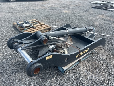 Craig ZX350HTDRLK02 44 in Hydraulic Baggerdaumen - Fits Hitachi ZX350LC-7 (Unused)