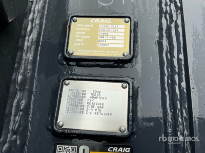 Craig ZX890BK_54IN01 Excavator Bucket (Unused)