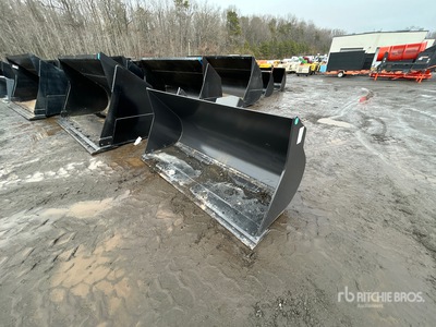 Paladin ZW140BC2.5A_ISOP 102 in 2.5 cyd General Purpose ホイールローダー用バケット - Fits Hitachi ZW140 (Unused)