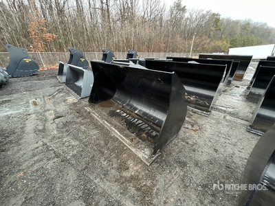 Paladin 90D4118-0545 102 in 3.5 cyd Light Material Wheel Loader Bucket - Fits Hitachi ZW150 (Unused)