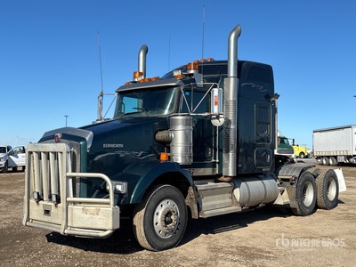 2012 Kenworth T800 6x4 T/A Sleeper Truck Tractor