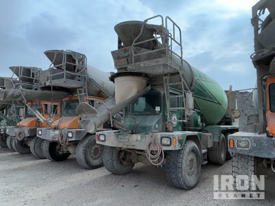 2014 Terex FD4000 8x2 Front Discharge Camion malaxeur