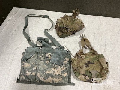 (140) Bandoleer Ammunition Pouches & (33) General Purpose Canteen Pouches
