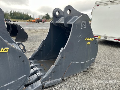 Craig EXB-HD-554-3.6 54 in Digging Excavator Bucket - Fits Hitachi ZX690LC-6 (Unused)