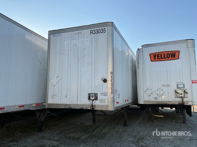 2013 Wabash DVCVHPC 53 ft x 102 in T/A Van Trailer