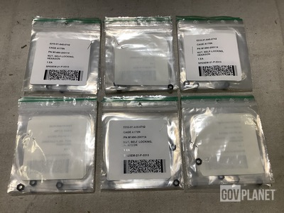 (261) Saab Dynamics M1490-200114 Hexagon Self-Locking Nuts