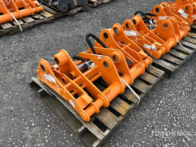 Paladin 92F0897-0913 44 in Wheel Loader Quick Coupler - Fits Hitachi ZW140/150 (Unused)