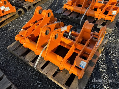 Paladin 92F0897-0913 45 in Wheel Loader Quick Coupler - Fits Hitachi ZW140/150 (Unused)