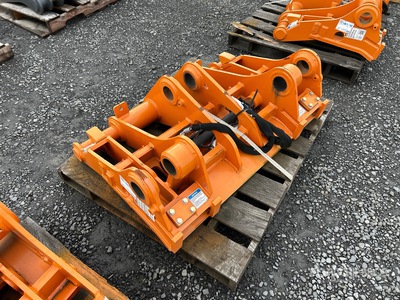 Paladin 92F0897-0913 44 in Wheel Loader Quick Coupler - Fits Hitachi ZW140/150 (Unused)