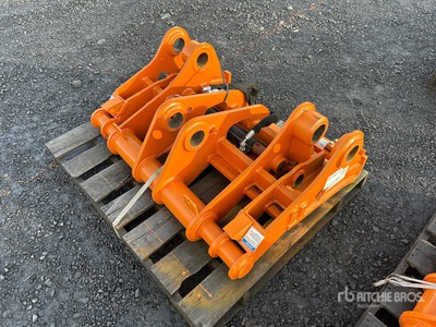 Paladin 92F0897-0913 44 in Wheel Loader Quick Coupler - Fits Hitachi ZW140/150 (Unused)