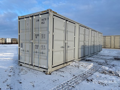 2025 40 ft High Cube Multi-Door Storage Container