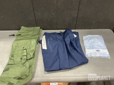 (12) Men’s Shirts, (106) Duffel Bags & Assorted Items