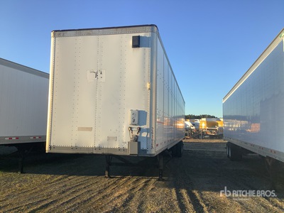 2009 Vanguard VXP 53 ft x 102 in T/A Van Trailer