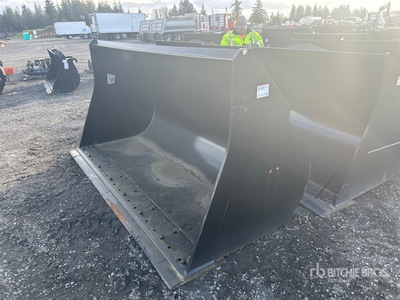 Paladin 38311-61280 111 in 4.75 cyd General Purpose ホイールローダー用バケット - Fits Hitachi ZW220 (Unused)