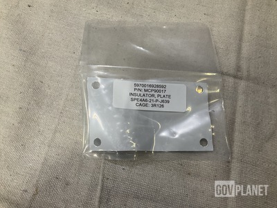(278) Mark C. Pope MCP90017 Plate Insulators