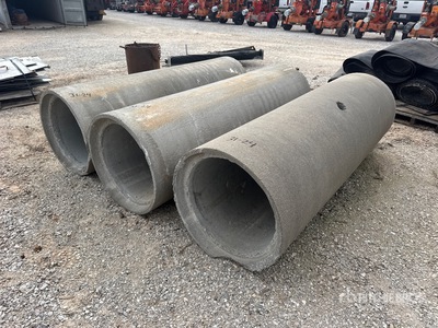 Quantity of 24 In 22.5 LF Concrete Culvert Tubo