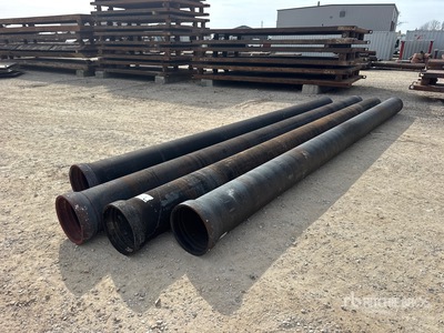 Quantity of 12 In 75 LF Ductile Iron Tubo