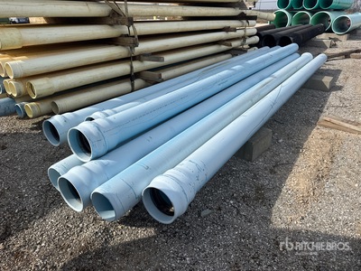 Quantity of 8 In C900 140 LF Restrained Joint Water Tubo