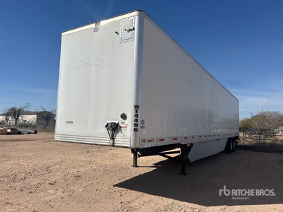 2016 Utility VS2DX 53 ft x 102 in T/A Van Trailer